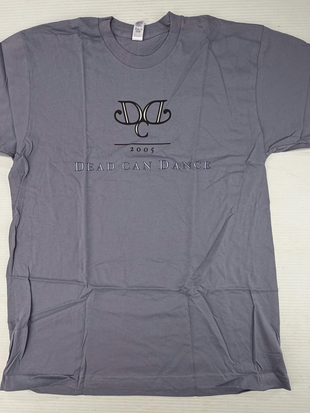 Dead Can Dance 2005 Logo Short-Sleeve Tee - Gray